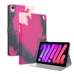 Watercolor Pattern Skin Feel Magnetic Horizontal Flip PU Leather Case with Holder & Card Slots & Photo Frame & Sleep / Wake-up Function, For iPad mini 2024 / mini 6, For iPad Pro 12.9 2022 / 2021 / 2020, For iPad Pro 11 2022 / 2021&2018 / Air 4 (2020)