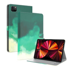 Watercolor Pattern Skin Feel Magnetic Horizontal Flip PU Leather Case with Holder & Card Slots & Photo Frame & Sleep / Wake-up Function, For iPad mini 2024 / mini 6, For iPad Pro 12.9 2022 / 2021 / 2020, For iPad Pro 11 2022 / 2021&2018 / Air 4 (2020)�...