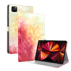 Watercolor Pattern Skin Feel Magnetic Horizontal Flip PU Leather Case with Holder & Card Slots & Photo Frame & Sleep / Wake-up Function, For iPad mini 2024 / mini 6, For iPad Pro 12.9 2022 / 2021 / 2020, For iPad Pro 11 2022 / 2021&2018 / Air 4 (2020)