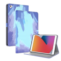 Watercolor Pattern Skin Feel Magnetic Horizontal Flip PU Leather Case with Holder & Card Slots & Photo Frame & Sleep / Wake-up Function, For iPad mini 2024 / mini 6, For iPad Pro 12.9 2022 / 2021 / 2020, For iPad Pro 11 2022 / 2021&2018 / Air 4 (2020)