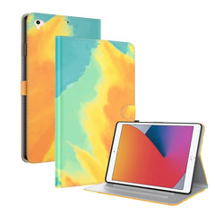 Watercolor Pattern Skin Feel Magnetic Horizontal Flip PU Leather Case with Holder & Card Slots & Photo Frame & Sleep / Wake-up Function, For iPad mini 2024 / mini 6, For iPad Pro 12.9 2022 / 2021 / 2020, For iPad Pro 11 2022 / 2021&2018 / Air 4 (2020)