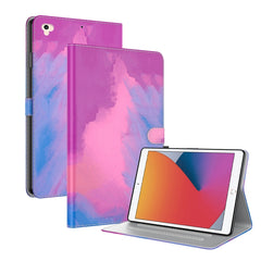 Watercolor Pattern Skin Feel Magnetic Horizontal Flip PU Leather Case with Holder & Card Slots & Photo Frame & Sleep / Wake-up Function, For iPad mini 2024 / mini 6, For iPad Pro 12.9 2022 / 2021 / 2020, For iPad Pro 11 2022 / 2021&2018 / Air 4 (2020)