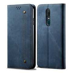 Denim Texture Casual Style Horizontal Flip Leather Case with Holder & Card Slots & Wallet, For OPPO A9 / F11, For OPPO Reno 2, For Huawei Mate 30, For Huawei P30 Pro, For Huawei P30, For Huawei P Smart Z / Y9 Prime, For Huawei Y9 (2019)