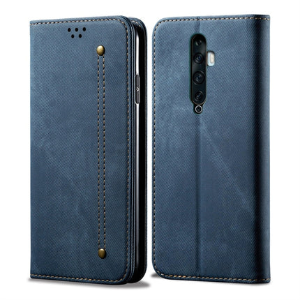 Denim Texture Casual Style Horizontal Flip Leather Case with Holder & Card Slots & Wallet, For OPPO A9 / F11, For OPPO Reno 2, For Huawei Mate 30, For Huawei P30 Pro, For Huawei P30, For Huawei P Smart Z / Y9 Prime