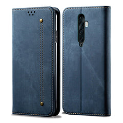 Denim Texture Casual Style Horizontal Flip Leather Case with Holder & Card Slots & Wallet, For OPPO A9 / F11, For OPPO Reno 2, For Huawei Mate 30, For Huawei P30 Pro, For Huawei P30, For Huawei P Smart Z / Y9 Prime, For Huawei Y9 (2019)