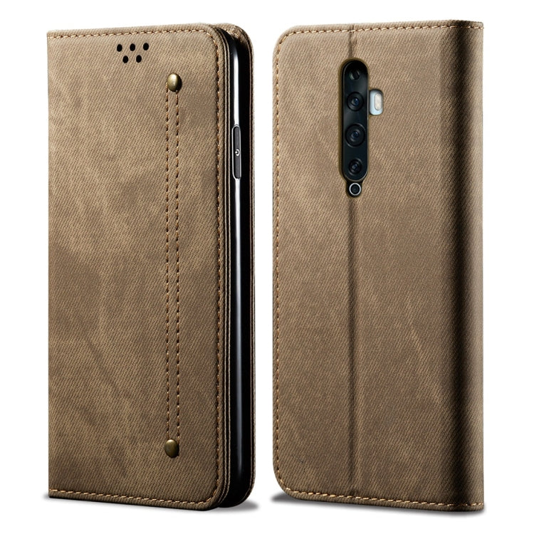 Denim Texture Casual Style Horizontal Flip Leather Case with Holder & Card Slots & Wallet, For OPPO A9 / F11, For OPPO Reno 2, For Huawei Mate 30, For Huawei P30 Pro, For Huawei P30, For Huawei P Smart Z / Y9 Prime