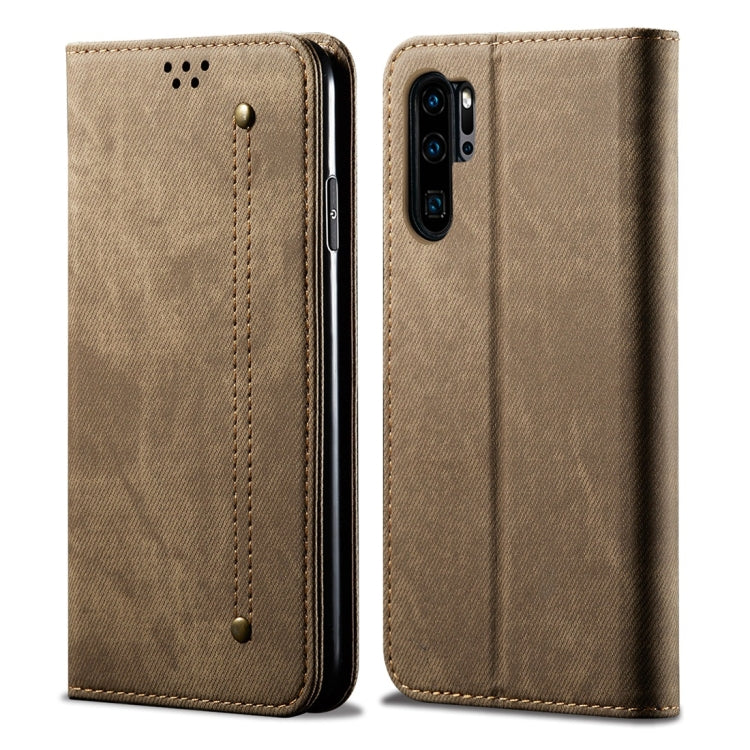 Denim Texture Casual Style Horizontal Flip Leather Case with Holder & Card Slots & Wallet, For OPPO A9 / F11, For OPPO Reno 2, For Huawei Mate 30, For Huawei P30 Pro, For Huawei P30, For Huawei P Smart Z / Y9 Prime