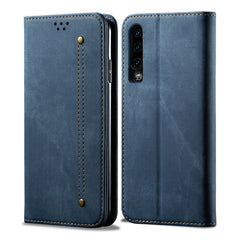 Denim Texture Casual Style Horizontal Flip Leather Case with Holder & Card Slots & Wallet, For OPPO A9 / F11, For OPPO Reno 2, For Huawei Mate 30, For Huawei P30 Pro, For Huawei P30, For Huawei P Smart Z / Y9 Prime, For Huawei Y9 (2019)