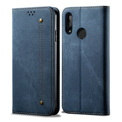 Denim Texture Casual Style Horizontal Flip Leather Case with Holder & Card Slots & Wallet, For OPPO A9 / F11, For OPPO Reno 2, For Huawei Mate 30, For Huawei P30 Pro, For Huawei P30, For Huawei P Smart Z / Y9 Prime, For Huawei Y9 (2019)