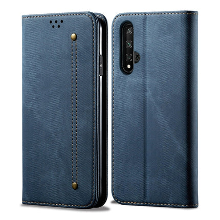 Denim Texture Casual Style Horizontal Flip Leather Case with Holder & Card Slots & Wallet, For Huawei Honor 20, For iPhone XR, For iPhone 6 / 6s, For iPhone 6 Plus / 6s Plus, For iPhone SE 2022 / SE 2020 / 8 / 7, For iPhone 7 Plus / 8 Plus