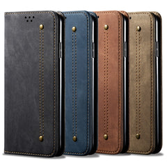 Denim Texture Casual Style Horizontal Flip Leather Case with Holder & Card Slots & Wallet, For iPhone XR, For iPhone 6 / 6s, For iPhone 6 Plus / 6s Plus, For iPhone SE 2022 / SE 2020 / 8 / 7, For iPhone 7 Plus / 8 Plus, For iPhone 11 Pro Max