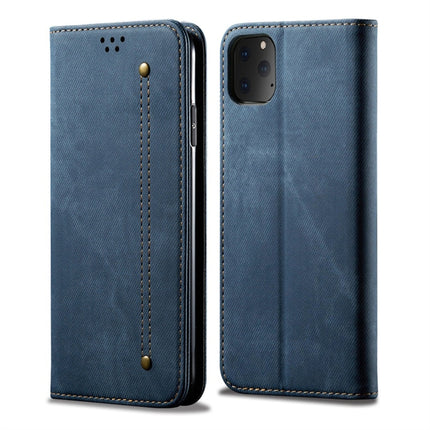 Denim Texture Casual Style Horizontal Flip Ledertasche mit Halter &amp; Kartenfächern &amp; Geldbörse, Für iPhone X / XS, Für iPhone XS Max