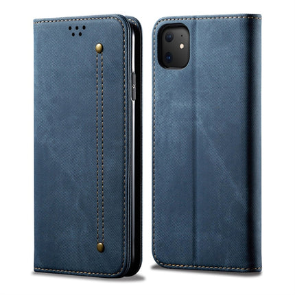 Denim Texture Casual Style Horizontal Flip Ledertasche mit Halter &amp; Kartenfächern &amp; Geldbörse, Für iPhone X / XS, Für iPhone XS Max