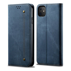 Denim Texture Casual Style Horizontal Flip Leather Case with Holder & Card Slots & Wallet, For iPhone XR, For iPhone 6 / 6s, For iPhone 6 Plus / 6s Plus, For iPhone SE 2022 / SE 2020 / 8 / 7, For iPhone 7 Plus / 8 Plus, For iPhone 11 Pro Max