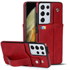 For Samsung Galaxy S21 Ultra 5G / Red