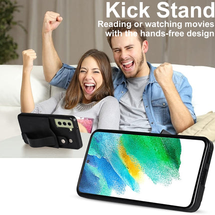 Crazy Horse Texture Shockproof TPU + PU Leather Case with Card Slot & Wrist Strap Holder, For Samsung Galaxy S21 FE, For Samsung Galaxy S20, For Samsung Galaxy S20+