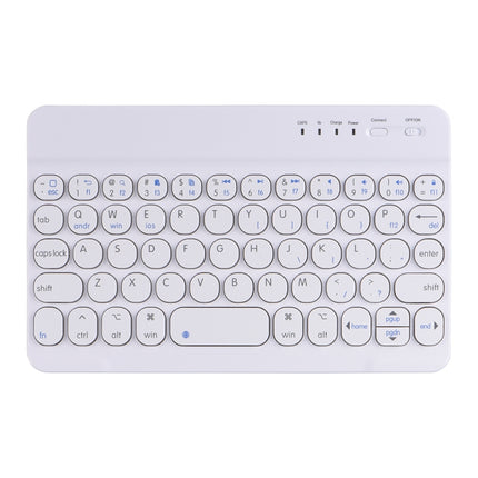 HY006 Round Keys Detachable Bluetooth Keyboard Leather Case with Holder for iPad mini 6, HY006