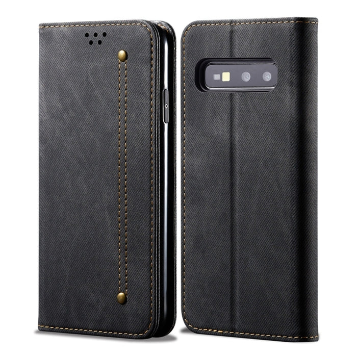 Denim Texture Casual Style Horizontal Flip Leather Case with Holder & Card Slots & Wallet, For Galaxy S10e, For Galaxy S10+, For Xiaomi Redmi Note 8 Pro, For Xiaomi Redmi Note 8, For Xiaomi Mi 9 Pro, For OnePlus 7T