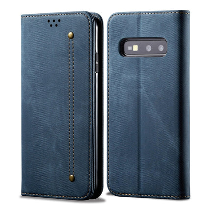 Denim Texture Casual Style Horizontal Flip Leather Case with Holder & Card Slots & Wallet