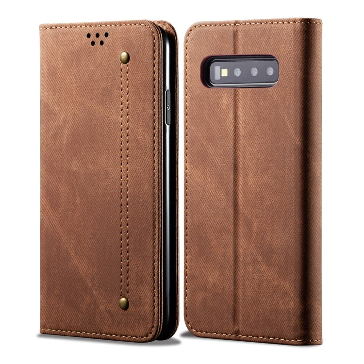Denim Texture Casual Style Horizontal Flip Leather Case with Holder & Card Slots & Wallet, For Galaxy S10e, For Galaxy S10+, For Xiaomi Redmi Note 8 Pro, For Xiaomi Redmi Note 8, For OnePlus 7T, For Xiaomi Mi 9 Pro