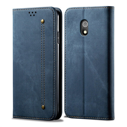 Denim Texture Casual Style Horizontal Flip Leather Case with Holder & Card Slots & Wallet