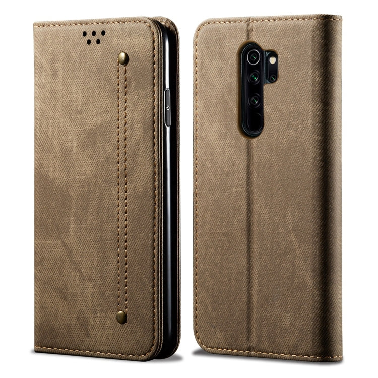 Denim Texture Casual Style Horizontal Flip Leather Case with Holder & Card Slots & Wallet, For Galaxy S10e, For Galaxy S10+, For Xiaomi Redmi Note 8 Pro, For Xiaomi Redmi Note 8, For OnePlus 7T, For Xiaomi Mi 9 Pro