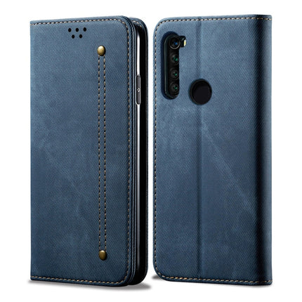 Denim Texture Casual Style Horizontal Flip Leather Case with Holder & Card Slots & Wallet