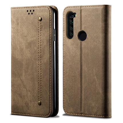 Denim Texture Casual Style Horizontal Flip Leather Case with Holder & Card Slots & Wallet, For Galaxy S10e, For Galaxy S10+, For Xiaomi Redmi Note 8 Pro, For Xiaomi Redmi Note 8, For Xiaomi Mi 9 Pro, For OnePlus 7T