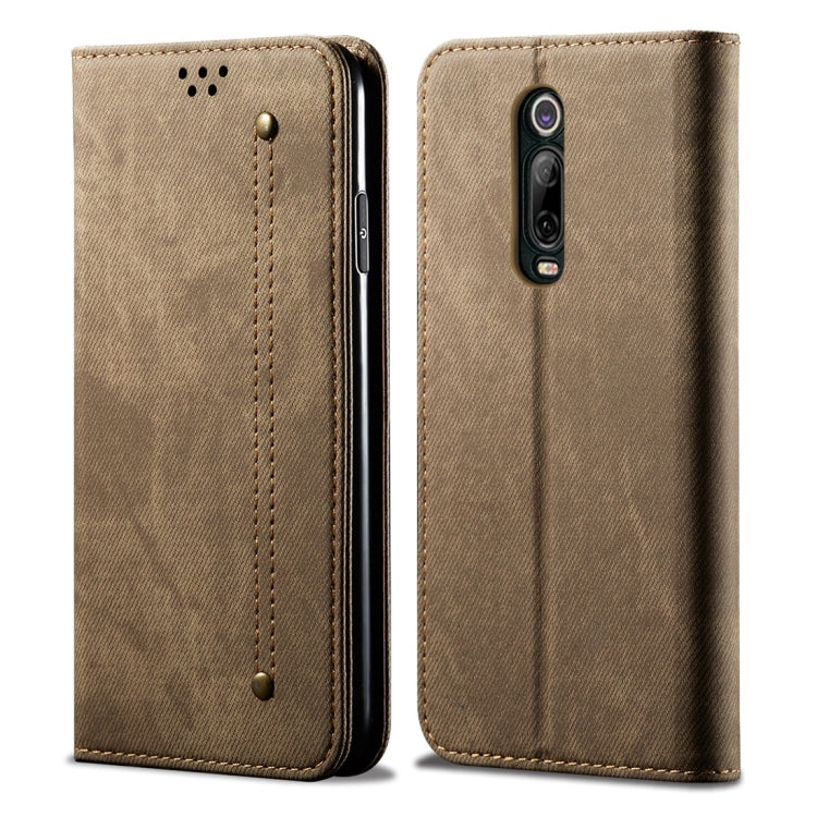 Denim Texture Casual Style Horizontal Flip Leather Case with Holder & Card Slots & Wallet, For OnePlus 7T Pro, For Xiaomi Mi 9T / Redmi K20, For Xiaomi Mi 9T Pro / Redmi K20, For Xiaomi Mi CC9 / Mi 9 Lite, For Xiaomi Mi CC9e / Mi A3, For Xiaomi Redmi 8