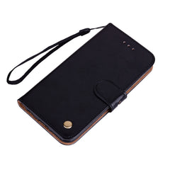 Business Style Oil Wax Texture Horizontal Flip Leather Case with Holder & Card Slots & Wallet, For iPhone 13 mini, For iPhone 13, For iPhone 13 Pro, For iPhone 13 Pro Max, For Xiaomi Redmi 10