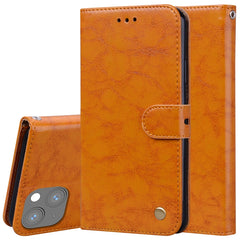 Business Style Oil Wax Texture Horizontal Flip Leather Case with Holder & Card Slots & Wallet, For iPhone 13 mini, For iPhone 13, For iPhone 13 Pro, For iPhone 13 Pro Max, For Xiaomi Redmi 10