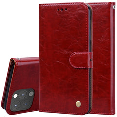 Business Style Oil Wax Texture Horizontal Flip Leather Case with Holder & Card Slots & Wallet, For iPhone 13 mini, For iPhone 13, For iPhone 13 Pro, For iPhone 13 Pro Max, For Xiaomi Redmi 10