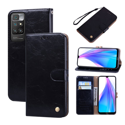 Business Style Oil Wax Texture Horizontal Flip Leather Case with Holder & Card Slots & Wallet, For iPhone 13, For iPhone 13 Pro, For iPhone 13 Pro Max, For Xiaomi Redmi 10