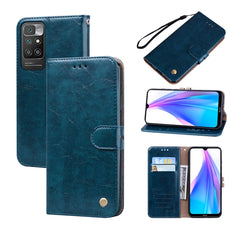 Business Style Oil Wax Texture Horizontal Flip Leather Case with Holder & Card Slots & Wallet, For iPhone 13 mini, For iPhone 13, For iPhone 13 Pro, For iPhone 13 Pro Max, For Xiaomi Redmi 10