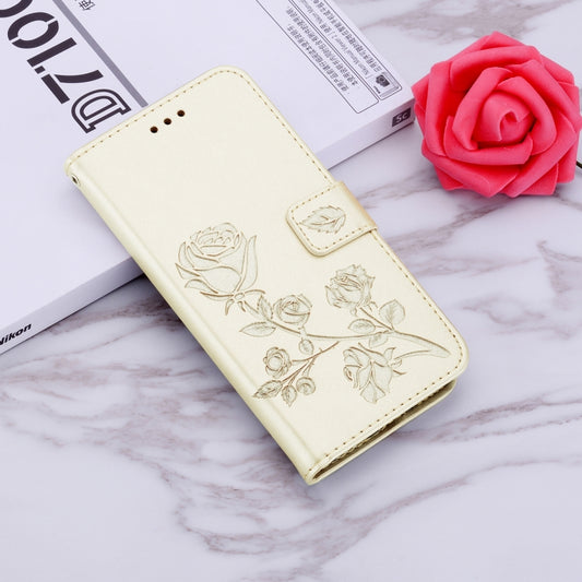 Rose Embossed Horizontal Flip PU Leather Case with Holder & Card Slots & Wallet, For iPhone 13 mini, For iPhone 13, For iPhone 13 Pro, For iPhone 13 Pro Max