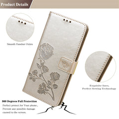 Rose Embossed Horizontal Flip PU Leather Case with Holder & Card Slots & Wallet, For iPhone 13 mini, For iPhone 13, For iPhone 13 Pro, For iPhone 13 Pro Max