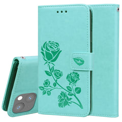 Rose Embossed Horizontal Flip PU Leather Case with Holder & Card Slots & Wallet, For iPhone 13 mini, For iPhone 13, For iPhone 13 Pro, For iPhone 13 Pro Max