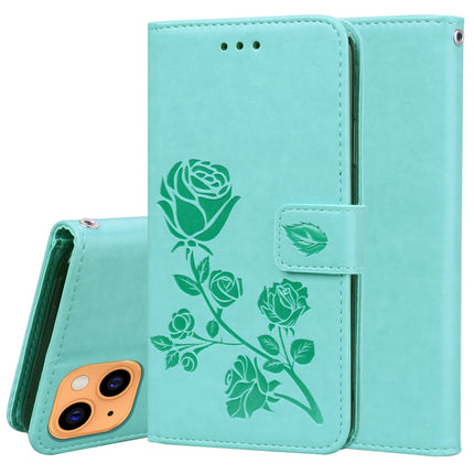 Rose Embossed Horizontal Flip PU Leather Case with Holder & Card Slots & Wallet, For iPhone 13, For iPhone 13 Pro, For iPhone 13 Pro Max