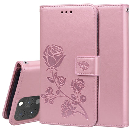 Rose Embossed Horizontal Flip PU Leather Case with Holder & Card Slots & Wallet, For iPhone 13, For iPhone 13 Pro, For iPhone 13 Pro Max
