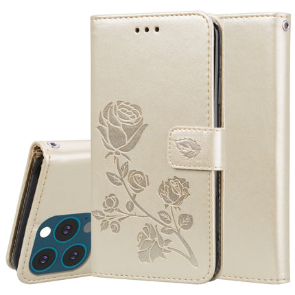 Rose Embossed Horizontal Flip PU Leather Case with Holder & Card Slots & Wallet, For iPhone 13, For iPhone 13 Pro, For iPhone 13 Pro Max