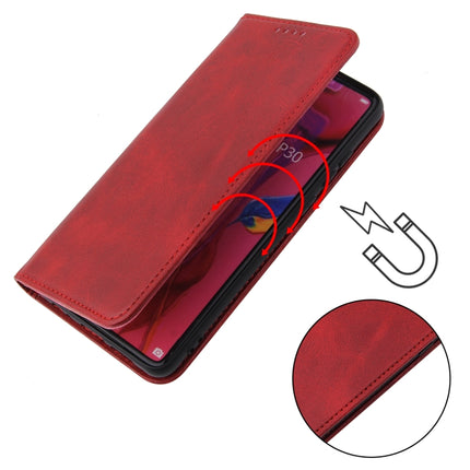 Calf Texture Magnetic Horizontal Flip Leather Case with Holder & Card Slots & Wallet, For Huawei P30, For Huawei P30 Pro, For Huawei P40