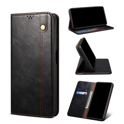 Simple Wax Crazy Horse Texture Horizontal Flip Leather Case with Card Slots & Holder & Wallet, For Xiaomi 11T Pro