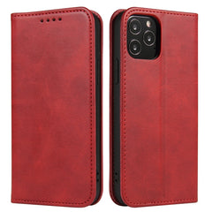 Calf Texture Magnetic Horizontal Flip Leather Case with Holder & Card Slots & Wallet, For iPhone 12 mini, For iPhone 12 / 12 Pro, For iPhone 12 Pro Max, For iPhone 11, For iPhone 11 Pro, For iPhone 11 Pro Max, For iPhone X / XS, For iPhone XR