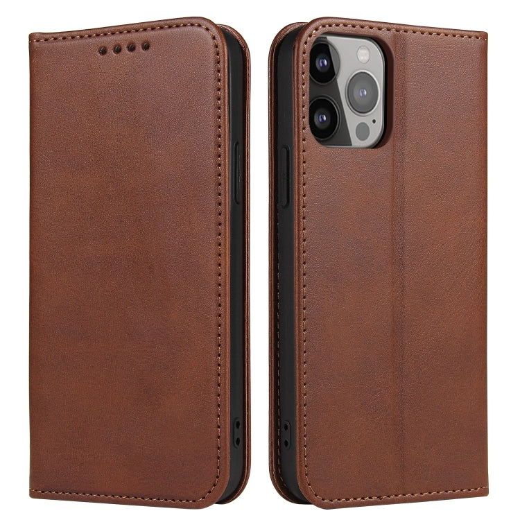 Calf Texture Magnetic Horizontal Flip Leather Case with Holder & Card Slots & Wallet, For iPhone 12 mini, For iPhone 12 / 12 Pro, For iPhone 12 Pro Max, For iPhone 11 Pro, For iPhone 11 Pro Max, For iPhone X / XS