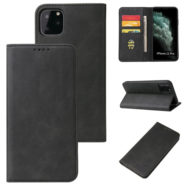 Calf Texture Magnetic Horizontal Flip Leather Case with Holder & Card Slots & Wallet, For iPhone 11 Pro, For iPhone SE 2022 / SE 2020 / 8 / 7, For iPhone 11