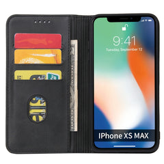 Calf Texture Magnetic Horizontal Flip Leather Case with Holder & Card Slots & Wallet, For iPhone XS Max, For iPhone SE 2022 / SE 2020 / 8 / 7, For iPhone 8 Plus / 7 Plus