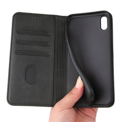 Calf Texture Magnetic Horizontal Flip Leather Case with Holder & Card Slots & Wallet, For iPhone XS Max, For iPhone SE 2022 / SE 2020 / 8 / 7, For iPhone 8 Plus / 7 Plus