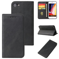 Calf Texture Magnetic Horizontal Flip Leather Case with Holder & Card Slots & Wallet, For iPhone XS Max, For iPhone SE 2022 / SE 2020 / 8 / 7, For iPhone 8 Plus / 7 Plus