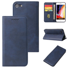 Calf Texture Magnetic Horizontal Flip Leather Case with Holder & Card Slots & Wallet, For iPhone XS Max, For iPhone SE 2022 / SE 2020 / 8 / 7, For iPhone 8 Plus / 7 Plus