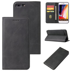 Calf Texture Magnetic Horizontal Flip Leather Case with Holder & Card Slots & Wallet, For iPhone XS Max, For iPhone SE 2022 / SE 2020 / 8 / 7, For iPhone 8 Plus / 7 Plus